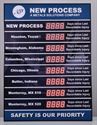 Picture of Custom Digital Safety Sign with Eight Counters (48Hx36W)