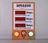 Picture of Custom Stoplight Safety Sign with Three Large Counters (60Hx36W)