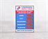 Picture of Electronic Safety Sign with Five Counters (36Hx24W)