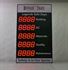 Picture of Custom Days Without Accident Sign with Five Large Counters (60Hx36W)